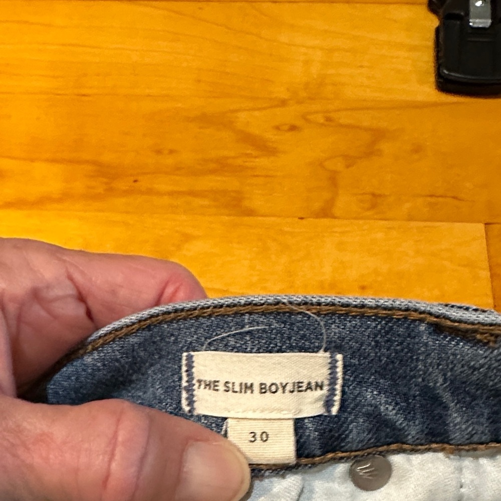 Madewell Light Blue Boyfriend Jeans - Picture 6 of 7